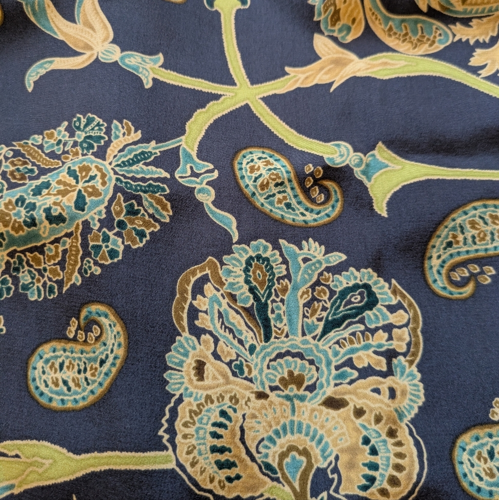 Talbot's Silk Floral Skirt Size 8 - Picture 4 of 12